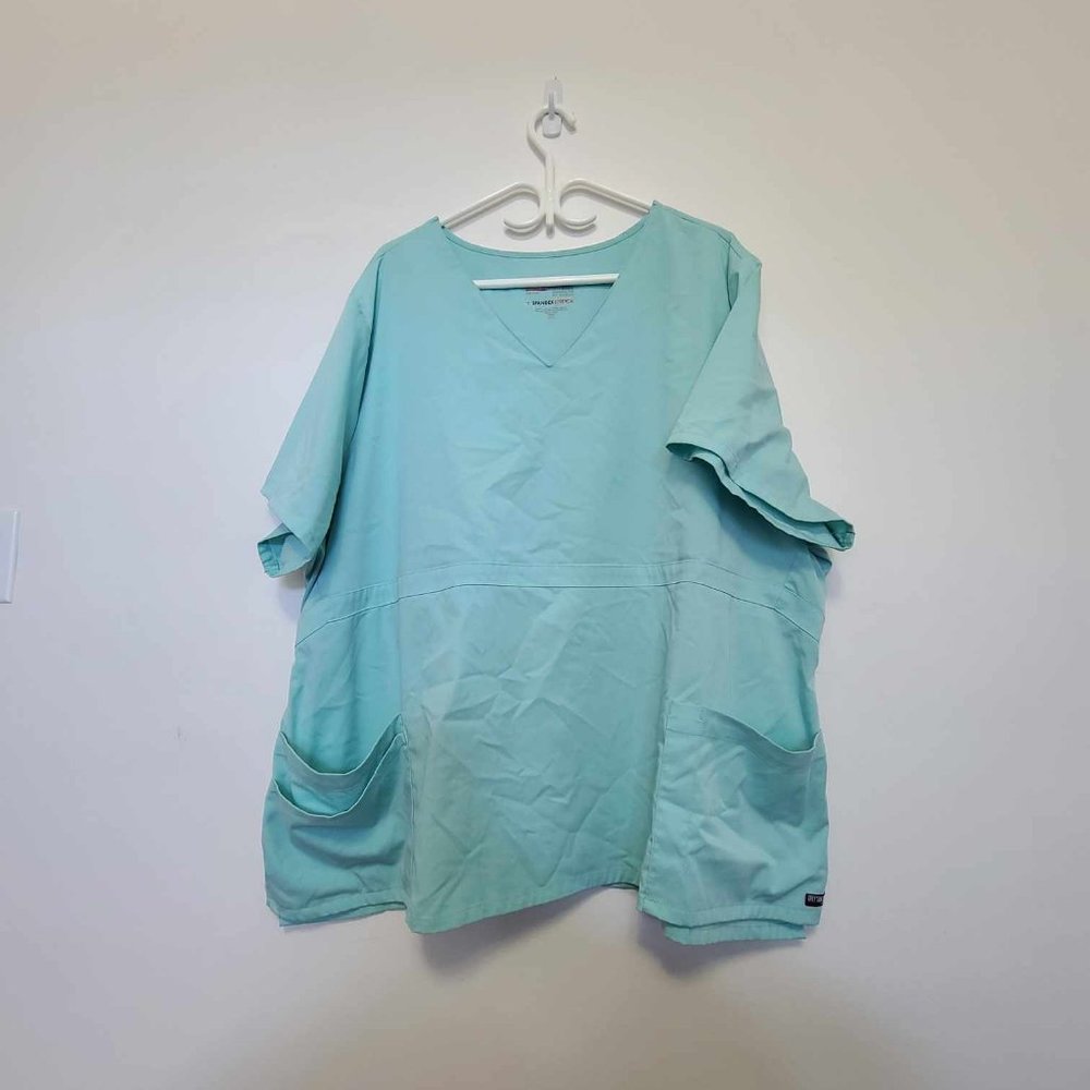 Plus Size Scrub Top